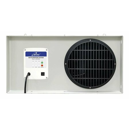 Iliving Three-Speed Fan Air Filtration System with Remote, Ceiling Hung or Portable on Wheels, 1025 CFM ILG8AF8000